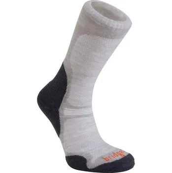 Pánské ponožky Bridgedale Hike Ultra Light Merino Endurance Crew Gunmetal