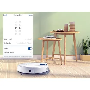 Tesla RoboStar iQ500 plánování úklidu