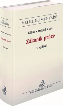 Zákoník práce - Ljubomír Drápal a kol. (2019, pevná vazba, 3. vydání)