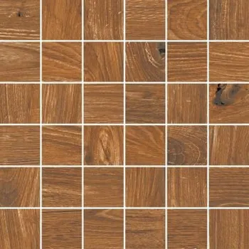 Obklad Artwood Mosaico 5x5 Cherry - dlaždice mozaika 30x30 hnědá AWD555K