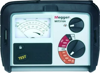 Revizní přístroj Megger MIT310A měřič izolačního odporu a spojitosti