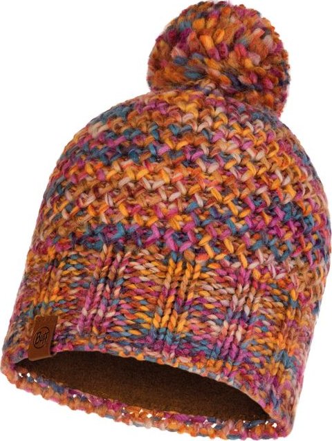 Buff Knitted Polar Berretto Unisex Adulto, Modello 111013, Colore Prugna, In Pile