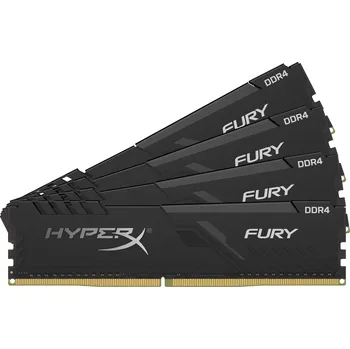 Operační paměť Kingston HyperX Fury 16 GB (4x 4 GB) DDR4 2666 MHz (HX426C16FB3K4/16)