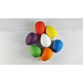 Vánoční dekorace Vajíčko velikonoční barevné velké prům. 4cm bal.50ks,cena 1ks