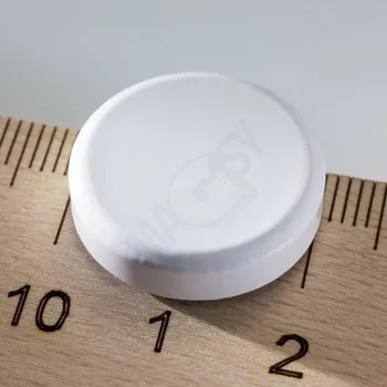 Dekorativní magnet Magnet-bílý prům. 2cm-volně /po 126ks/. Cena za 1 ks.