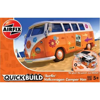 Plastikový model Airfix Quick Volkswagen Camper Van Surfin