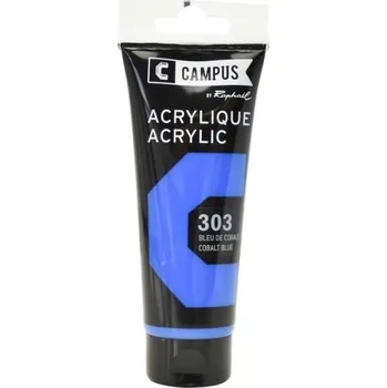 Vodová barva Akrylová barva Raphael 303 - Cobalt Blue - Kobaltová modrá 100 ml