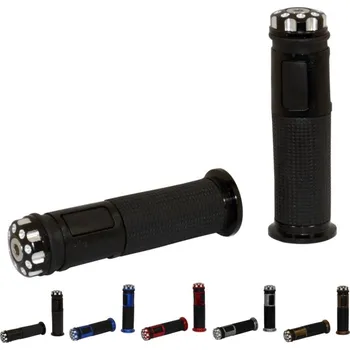 grip Sifam Gripy + Koncovky, na řidítka 22mm červené Červená