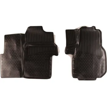 Autodoplněk 3D Gumové koberce VOLKSWAGEN Crafter, 2017->, van, Evropa, 2ks SIXTOL