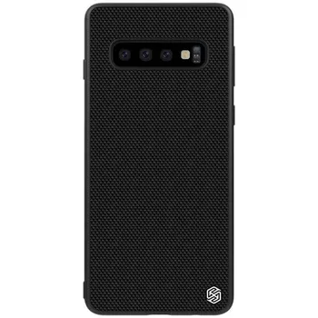 Pouzdro na mobilní telefon Nillkin Textured Hard Case pro Samsung Galaxy S10+ černé