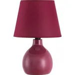 RABALUX 4478 Ingrid textilní lampička E14 1x40W bordové + K nákupu nad 3000 Kč dárek zdarma
