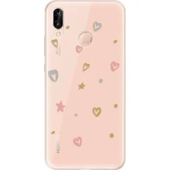 Pouzdro na mobilní telefon Silikonové pouzdro iSaprio - Huawei P20 Lite - Lovely Pattern (Odolný silikonový kryt, obal, pouzdro iSaprio - Huawei P20 Lite - Lovely Pattern - skvělá ochrana a pružnost, stylový UV potisk, lehkost, tiskne se v České republice)