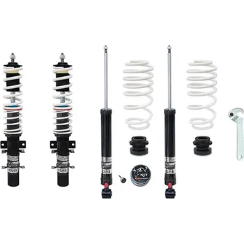 JOM výškově a tuhostně stavitelný podvozek Škoda Fabia II (5J) včetně Combi, uchycení př. tlum. na 1 šroub