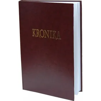 Kancelářský papír Kronika A4 [100 listů], papír bílý 110g/m2, imitace kůže - bordó