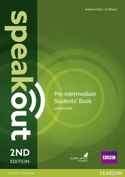 Anglický jazyk Speakout 2nd Edition Pre-Intermediate Student's Book - Antonia Clare (2015, měkká)