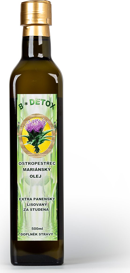 BIO-DETOX EXTRA PANENSKÝ OLEJ Z OSTROPESTŘCE MARIÁNSKÉHO 500 ML