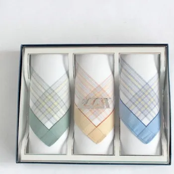 Látkový kapesník ETEX Luxusní dámské látkové kapesníky - 3 kusy L55 bílá 30x30 cm