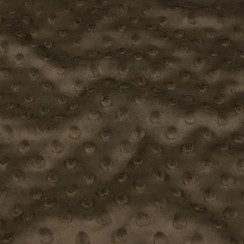 Minky hnědé, protlačované ťuplíky, š.150