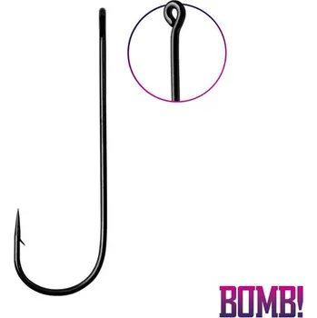 Rybářský háček Delphin Jednoháčky k čeburaškam BOMB! Cheburashka 5ks Velikost háčků: 4