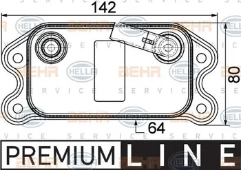 Chladič motoru Hella 8MO 376 747-141