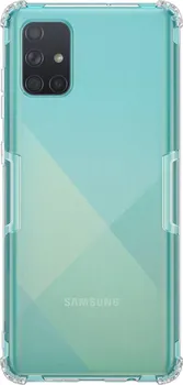 Pouzdro na mobilní telefon Nillkin Nature TPU pro Samsung Galaxy A71 šedé