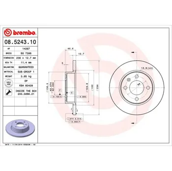 Brembo 08.5243.10