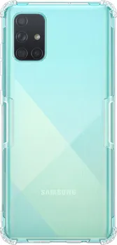 Pouzdro na mobilní telefon Nillkin Nature TPU pro Samsung Galaxy A71 transparentní