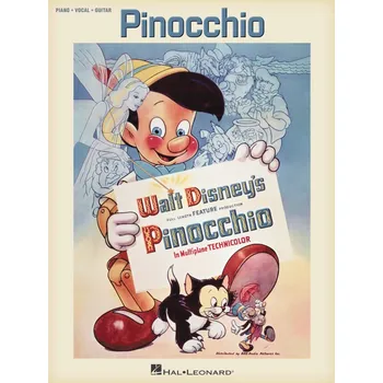 Pinocchio - zpěvník deseti písniček z animovaného filmu