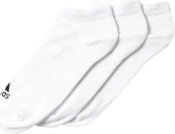 Pánské ponožky adidas Performance no-show Thin 3pp AA2311 bílé