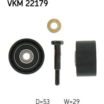 Vratná/vodicí kladka, ozubený řemen SKF VKM 22179