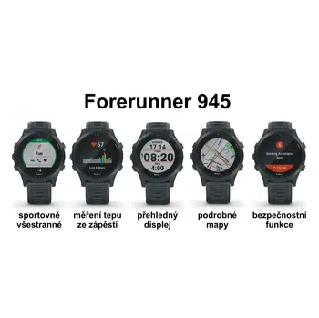 funkce hodinek Garmin Forerunner 945