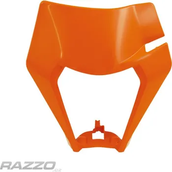 Maska předního světla RaceTech KTM EXC/EXCF 20-23 Orange