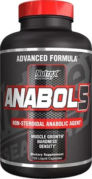 Anabolizér Nutrex Anabol 5 Black 120 cps.