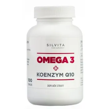 Zdraví Silvita Omega 3 + Koenzym Q10 100 tob.