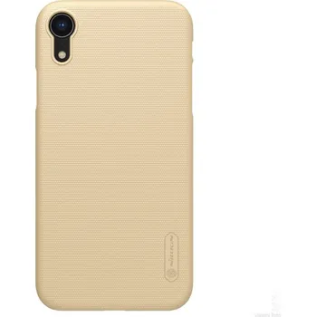 Pouzdro na mobilní telefon Nillkin Super Frosted pro iPhone XR zlaté