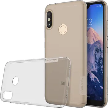 Pouzdro na mobilní telefon Nillkin Nature TPU pro Xiaomi Mi A2 Lite šedé