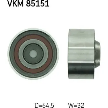 Vratná/vodicí kladka, ozubený řemen SKF VKM 85151