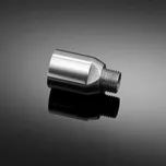 Adaptér pro montáž blinkrů pro motocykly Harley Davidson, závit 3/8, chrom (pár) - Chrom