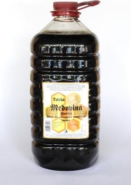 Dolská medovina hořká 18% 5l (holá láhev)