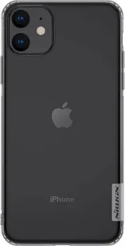 Pouzdro na mobilní telefon Nillkin Nature TPU pro iPhone 11 šedé