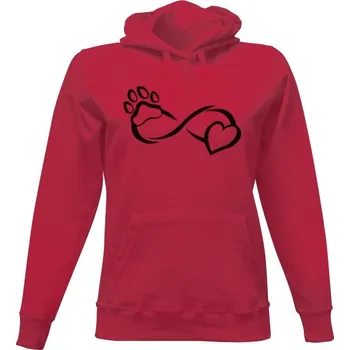 Dámská mikina Dámská mikina s kapucí s potiskem Dog lover dámské