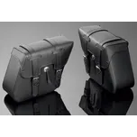 Highway Hawk H02-2630 Brašny Colorado kůže černá 2ks - Černá