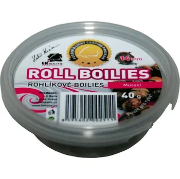 Boilies LK Baits Rohlíkové boilies 8 mm/40 g Mussel