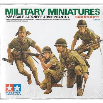 Plastikový model Tamiya Tamiya 35090 Japanese Infantry 1/35