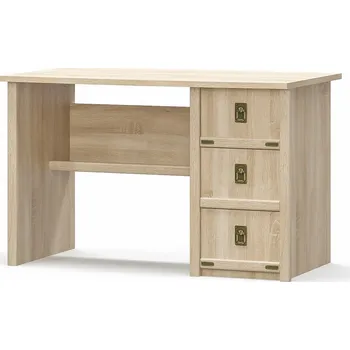 Psací stůl Pracovní stůl BELICE dub sonoma, 3 zásuvky, moderní design, 150 cm