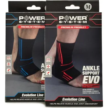 Power System Bandáže na kotníky Ankle support EVO 6022 - orange L