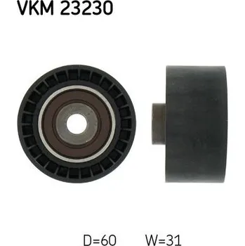 Vratná/vodicí kladka, ozubený řemen SKF VKM 23230