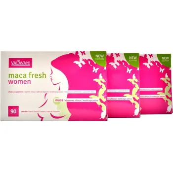 Přírodní produkt Valavani Maca fresh women 270 kapslí + secret scent 2ml