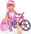 Panenka Simba Evička s bicyklem