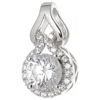 Přívěsek Stříbrný přívěšek s čirými zirkony SVLSP31849F2